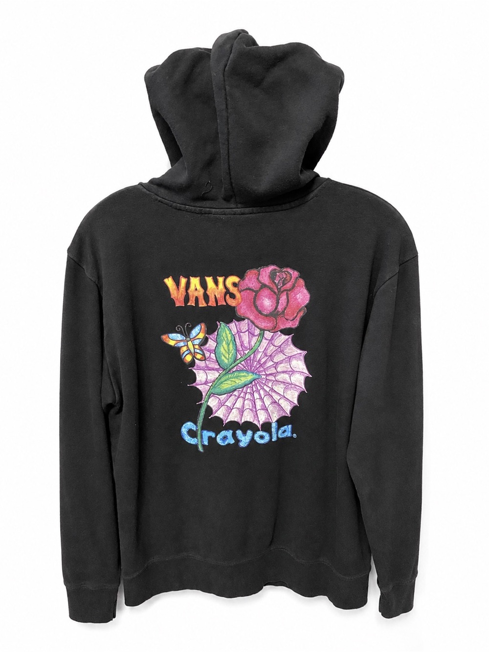 Vans x Crayola Graphic Hoodie | S | Floral Art